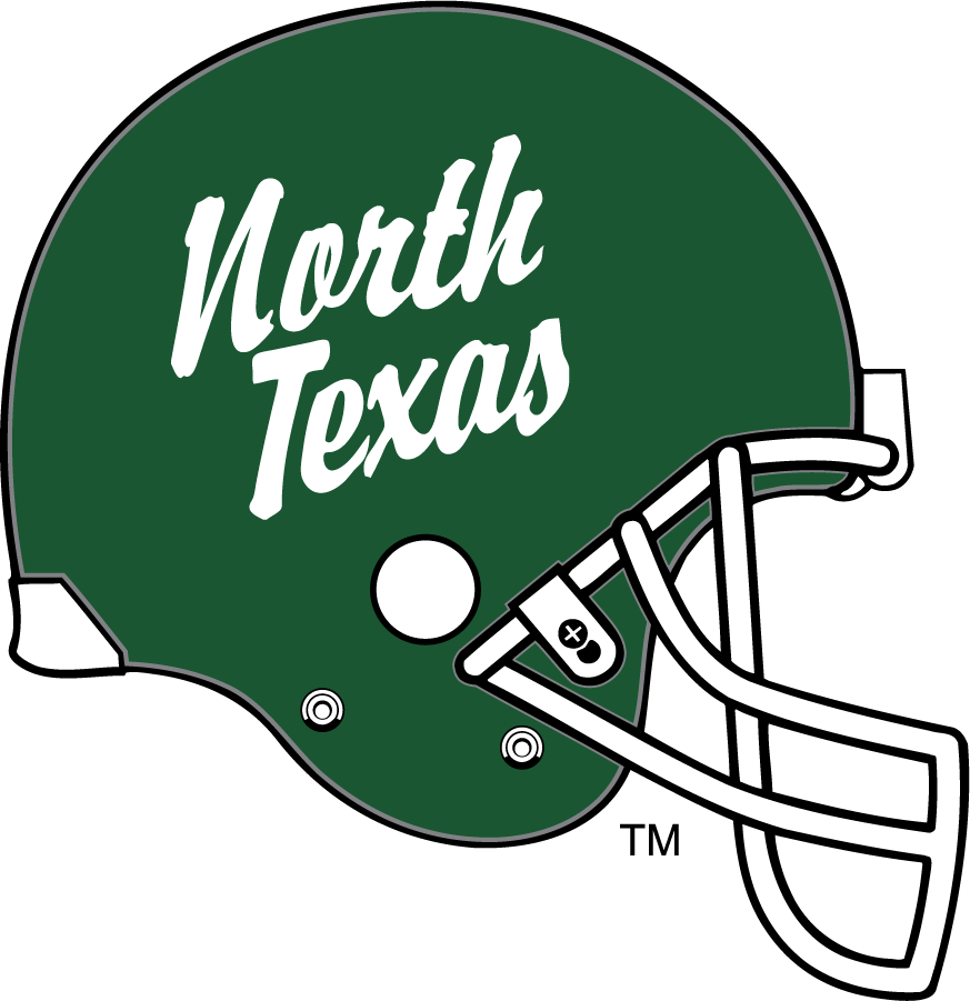 North Texas Mean Green 2001-2003 Helmet t shirts iron on transfers